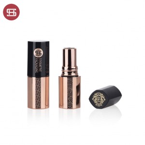 Custom logo empty airtight cosmetic lipstick tube High end luxury lipstick color lip balm tube  #1025