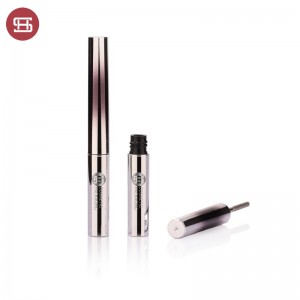 Luxury mascara container with metal applicator empty plastic mascara tube 1086B#