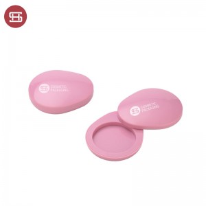 Empty compact powder case slide cosmetic powder container #1106