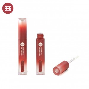 Hot selling Cute lipgloss tube liquid chic plastic lip glaze stick #1288