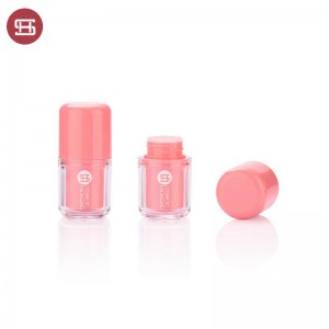 Round empty liquid lip gloss tube plastic lip glaze tubes 5ml #1296