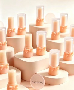 Bowknot Empty lipstick tube cute lipstik case plastic lipstick container #1299