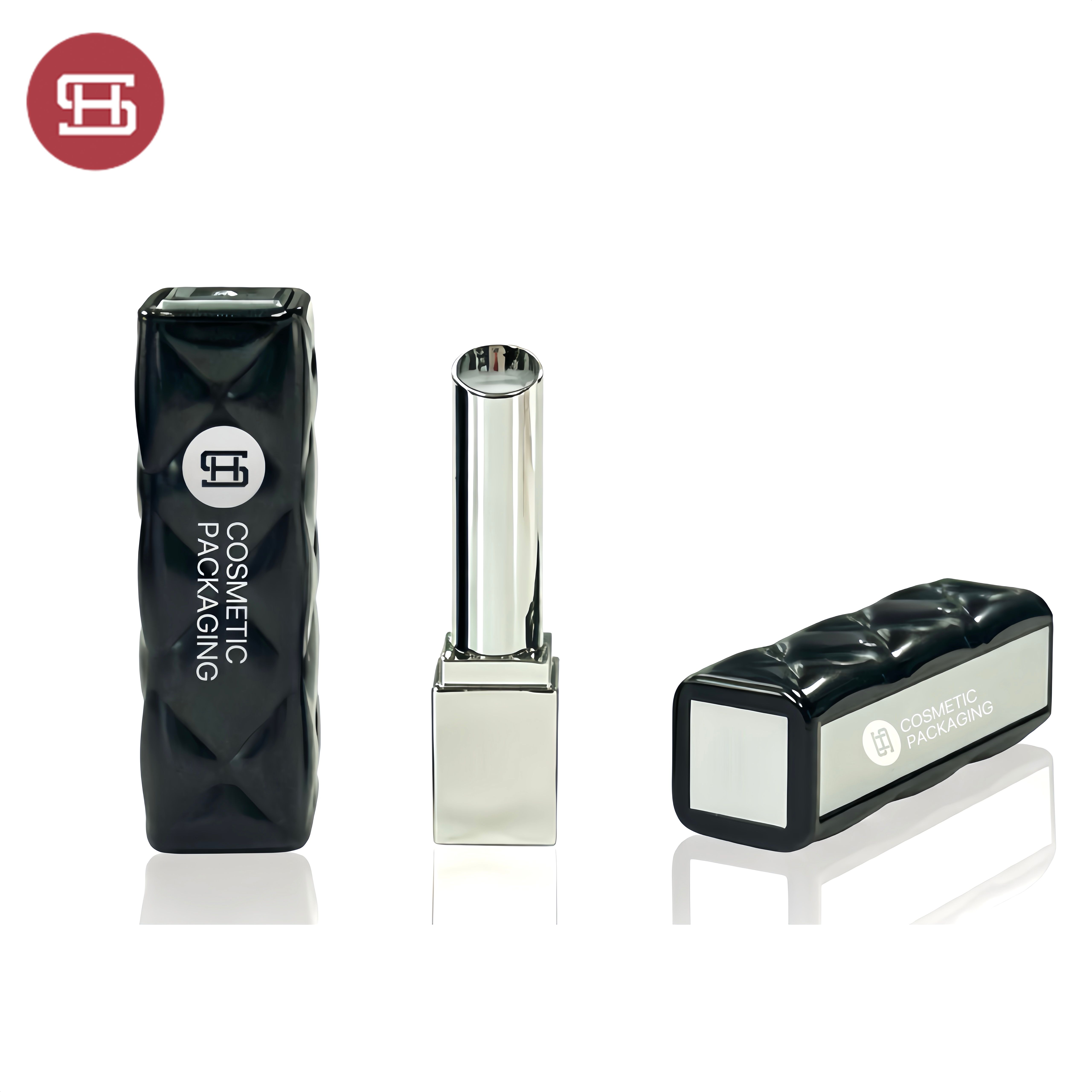Empty lipstick tube cute lipstik case with mirror plastic lipstick container #1302 Featured Image
