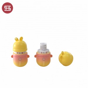 Cute lipgloss tube liquid cartoon robot shape Lip gloss wand tube #1315