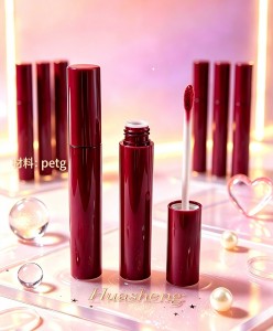 Big capacity round ipgloss tube liquid Lip glaze container #1317