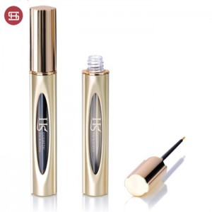 Custom high quality empty liquid eyeliner container with open window