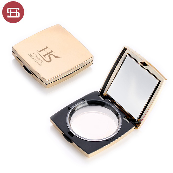 Hot New Products Natural Round Empty Blusher Compact Powder Case -
 empty square compact powder case – Huasheng
