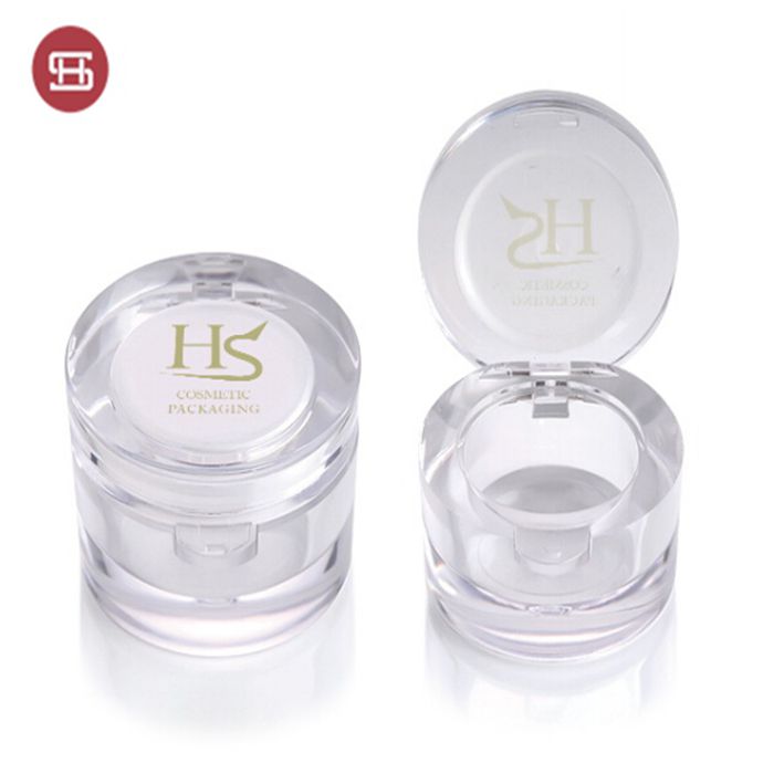 Factory Free sample Eyeshadow Pan Packaging -
 single small round shape empty eyeshadow continer – Huasheng