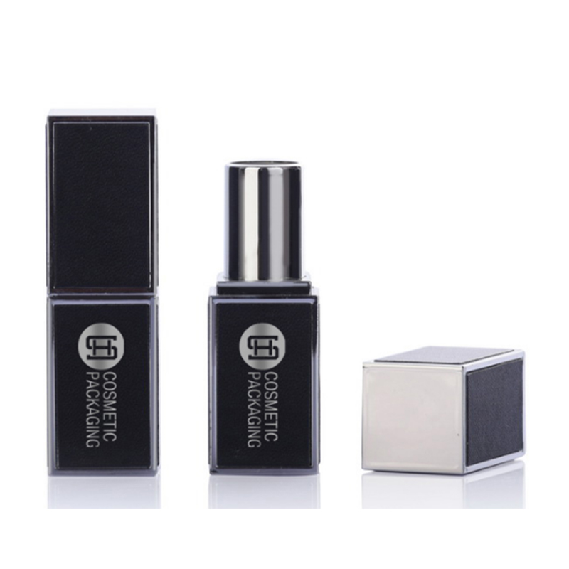 square novel design custom empty magnet lipstick tube packaging 9624# Featured Image