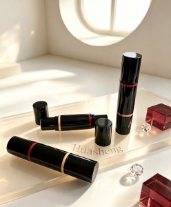 Empty lipstick tube Double head plastic lipstick container #7492D
