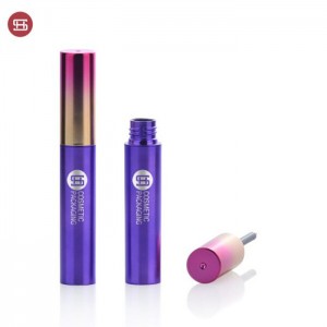 Round customized makeup cosmetic wholesale empty eyeliner tube container