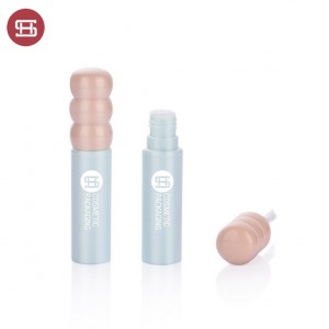 Innovation Round empty lip glaze tube with applicator new lipgloss tube #1153
