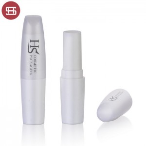 OEM hot sale wholesale makeup lip care clear slim PP custom empty lip balm tube container
