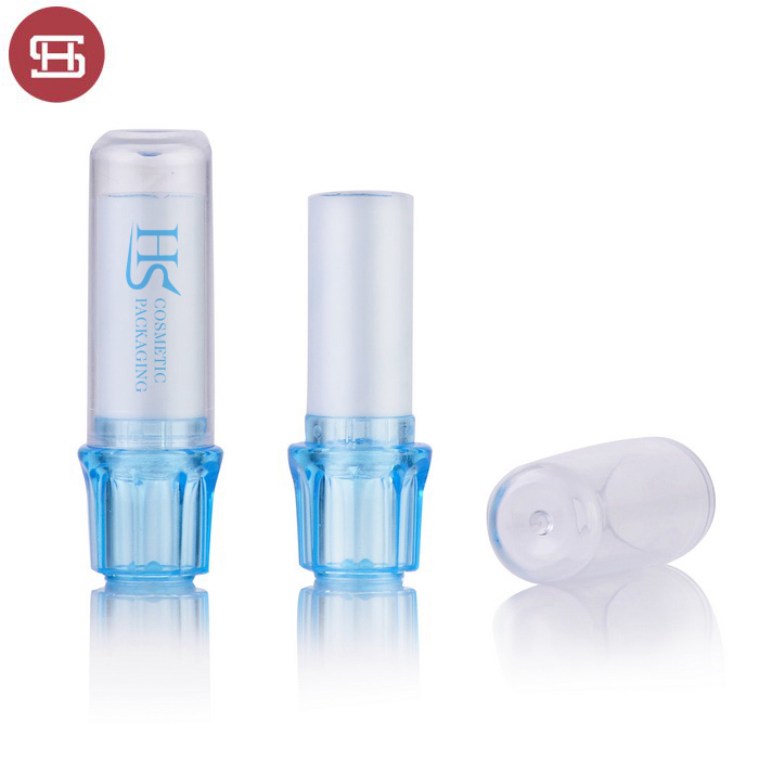 High definition Metal Shiny Empty Lip Balm Tubes -
 OEM hot sale cheap makeup lip care clear slim cute PP custom empty lip balm tube container packaging – Huasheng