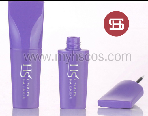 China wholesale Eyeliner Container -
 #8272 Hot sale flat shape eyeliner cosmetic gel bottle / jar / case  – Huasheng