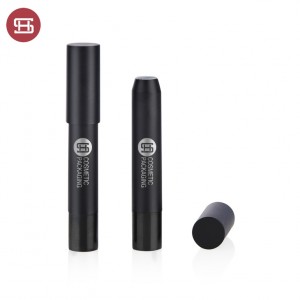 No.8363 Wholesale Plastic Black Crayon Lipstick packaging