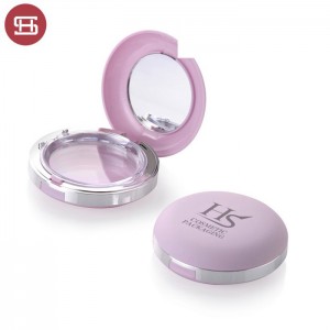 Wholesale hot sale makeup cosmetic cheap pressed empty compact powder case packaging