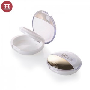 Wholesale hot sale makeup cheap pressed empty compact powder case packaging
