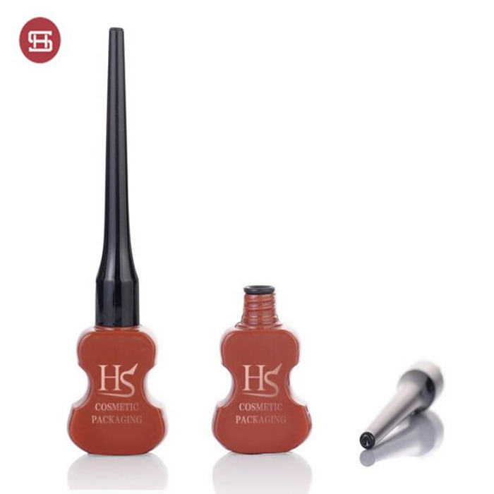 Bottom price Pink Eyeliner Tube -
 violin shape bottle new design customized eyeliner bottle  – Huasheng