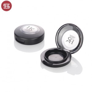 New products wholesale round cosmetic pressed  empty compact powder case packaging