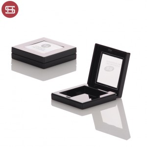 New products wholesale square cosmetic pressed  empty compact powder case packaging