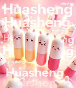 Cute empty lipstick tube plastic animal shape lipstick container #9026B