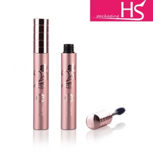 Custom OEM hot new products makeup cosmetic empty metal aluminum cosmetic mascara tube container packaging