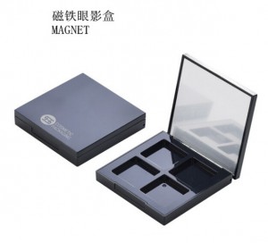 OEM China Paraben Free Eyeshadow -
 4 color square shape inner pallet New item magnet empty  eyeshadow  – Huasheng