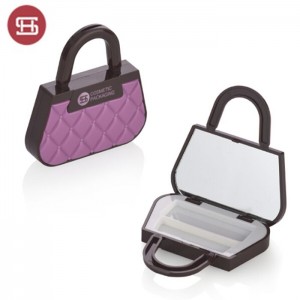 Factory Price For No Logo Eyeshadow Palette -
 Cute unique purse shaped plastic single eyeshadow  – Huasheng