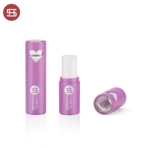Empty round shape lipstick tube customized lipstick container #9193