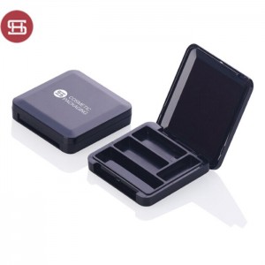 Well-designed Single Pan Eyeshadow Case -
 Wholesale empty 4 color square cosmetics eyeshadow palettes container  – Huasheng