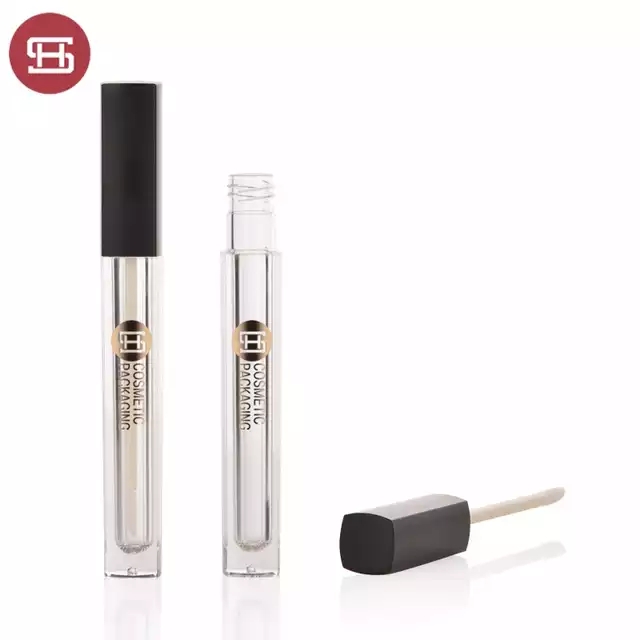 High reputation Double Head Empty Lip Gloss Tubes -
 9362# New promotion square makeup cosmetic plastic empty lipgloss tube containers with brush – Huasheng