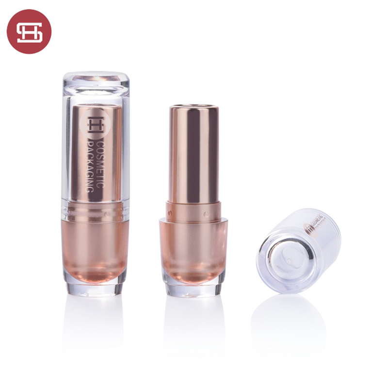 2019 Good Quality Custom Empty Lipstick Tube -
 luxury gold round lipstick tube 9383# – Huasheng