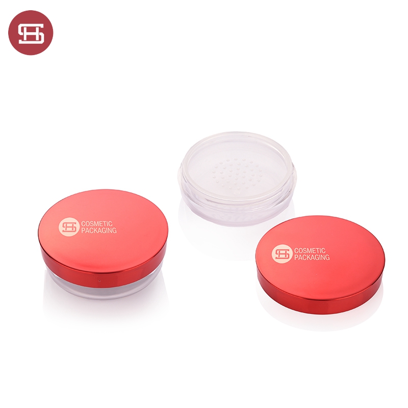 Empty loose powder container round loose powder case #9385B Featured Image
