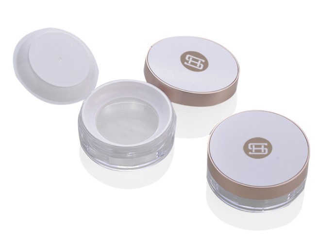 Bottom price Cream Bottle Set -
 luxry packaging  loose powder case —item no 9481B  – Huasheng