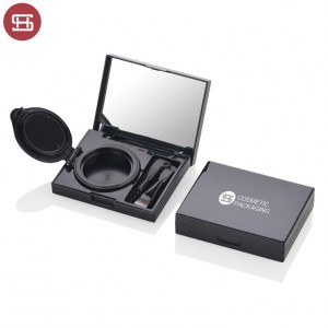 New product empty eyebrow air cushion packaging with brush