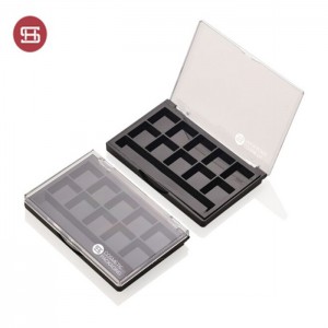 Cheap PriceList for Oem Eyeshadow Palette -
 big size square 10colors well sale eyeshadow case  – Huasheng