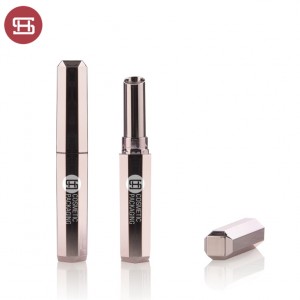 Reasonable price Lipstick Bottle -
 Private label fancy design Octagon slim beauty 8.2mm inner cup lipstick tube packaging  – Huasheng
