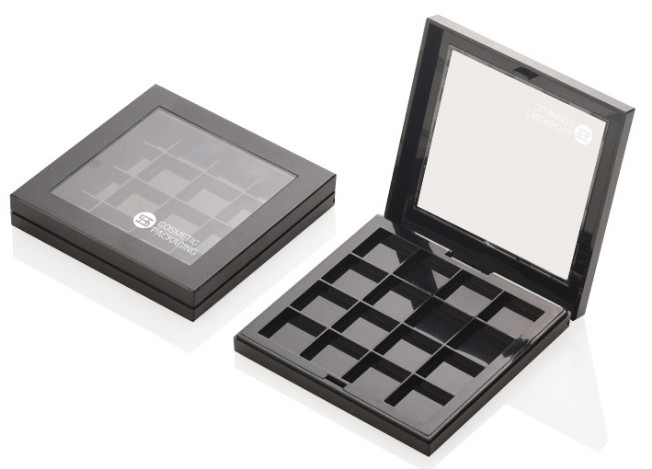 High reputation Single Eyeshadow Case -
 16 color empty eyeshadow case—ITEM NO 9643 – Huasheng