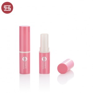 OEM hot sale cheap wholesale makeup lip care clear slim cute PP custom empty lip balm tube container