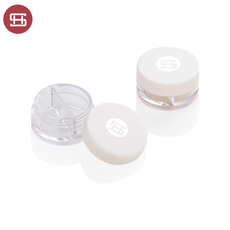 Hot sale Factory Cosmetic Packaging Jars -
 Custom empty round plastic clear stackable cosmetic jars – Huasheng