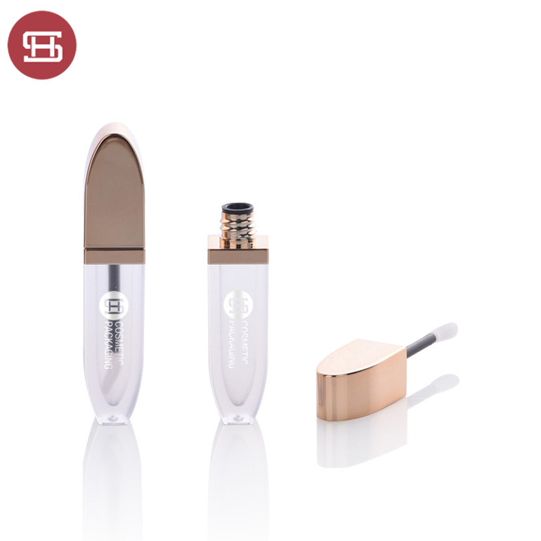 Free sample for Empty Lipgloss Tube -
 Unique custom luxury  new design empty plastic mirror lipgloss tube container  – Huasheng