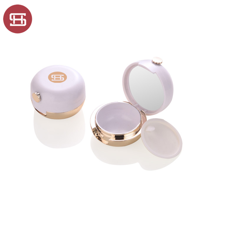 Best Price for Empty Lip Balm Container -
 Custom logo round shape lip blam / lip mask /Lip cream container jar with applicator – Huasheng