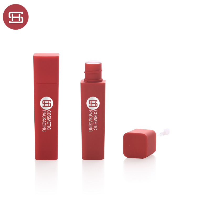 New arrival empty lip gloss tube container private label with soft touch finish Featured Image