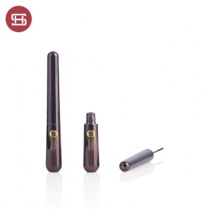 9729# Chinese supplier cosmetic packaging slim eyeliner mascara tube packaging with small brush