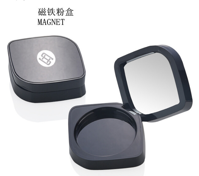 Factory wholesale Empty Magnetic Eyeshadow Palette -
 9732# empty compact powder case with mirror  – Huasheng