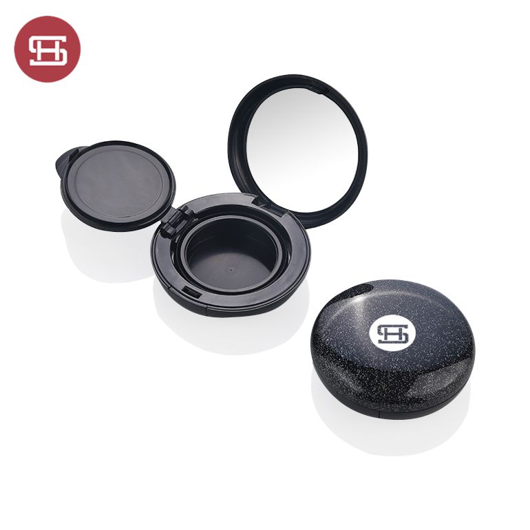 High definition Cosmetic Product -
 Glitter black Cosmetic Air Cushion BB Foundation Empty Makeup Case – Huasheng