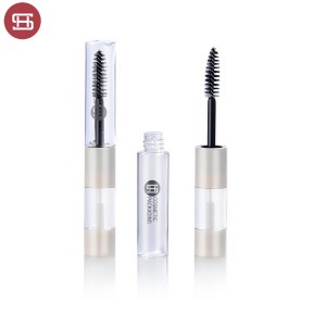 9748# double ended mascara tube / lip gloss container packaging with wand