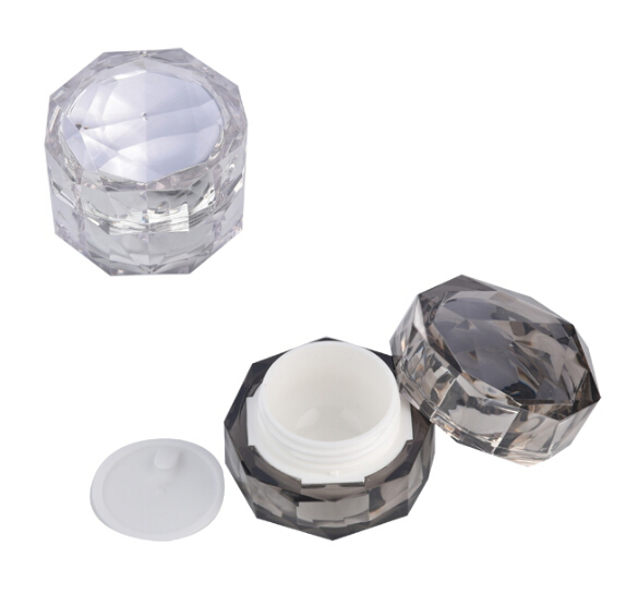 Well-designed 120ml Empty Pet Jar -
 diamond shape plastic empty jar  – Huasheng