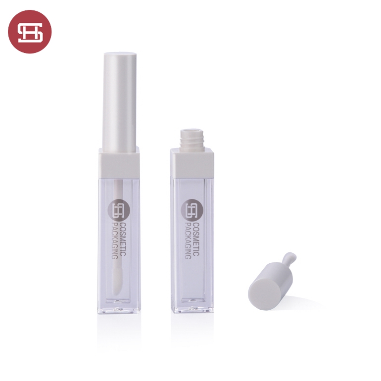 Factory Free sample Lipgloss Containers -
 9810# new arrival empty round cap spuare bottle plastic lipgloss tube container custom  new design empty plastic lipgloss tube container  – Huasheng